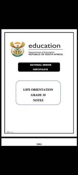 Grade 10 Life Sciences Notes Term 2 Part 1 #grade11 #grade10 #grade12 #grade9 #grade8 #grade7 #grade6 #grade4 