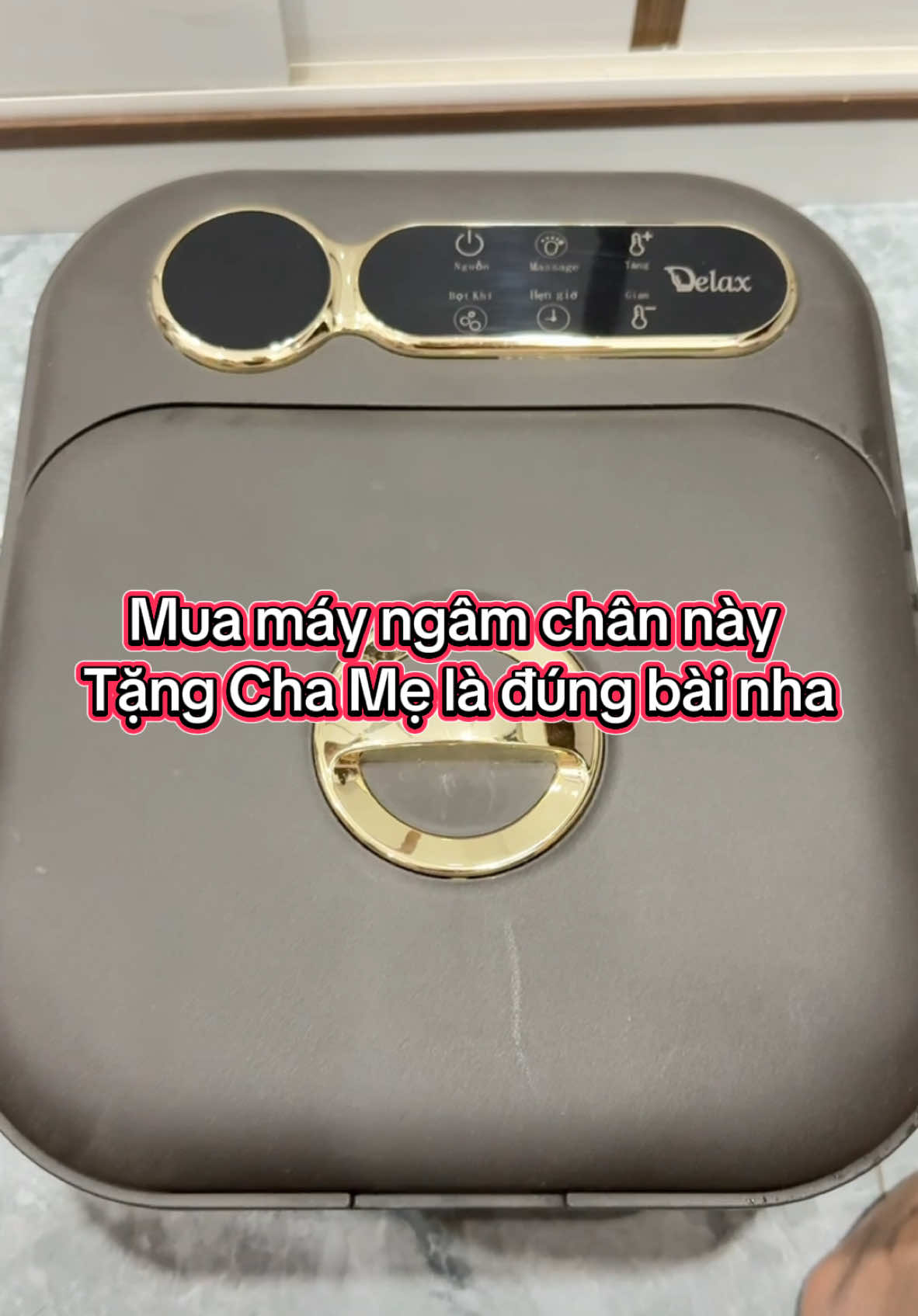 Máy ngâm chân massage delax.#mayngamchan #giamstress #thugian #xuhuong #trending 