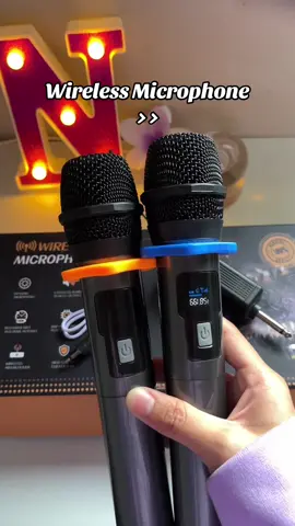 ganda ng quality ng microphone nato and ang clear ng sound pag ginamit mo sa speaker! #microphone #wirelessmicrophone #karaokemicrophone 