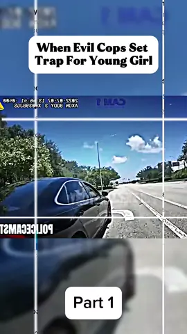 When Evil Cops Set Trap For Young Girl#fyp #cops #copsoftiktok 