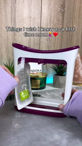 Baby food mom hack! 💕#baby #babysoft #LifeHack #parenting #firsttimemom #babyhack #toddlersofinstagram 