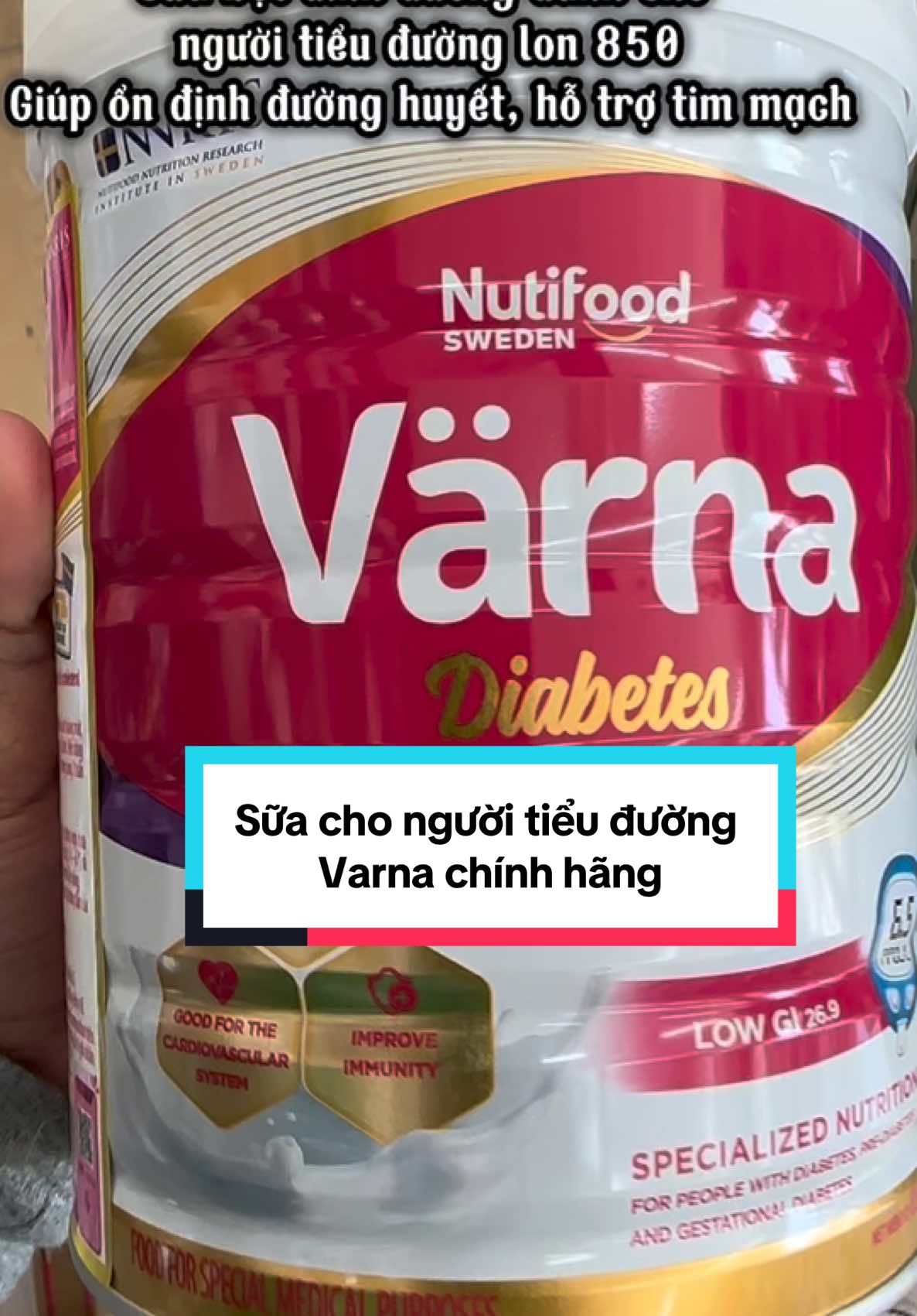 Sữa bột dinh dưỡng cho người tiểu đường Varna chính hãng #suachonguoitieuduong #tieuduong #suabot #suadinhduong #varna #suavarna #xuhuong #tieudung 