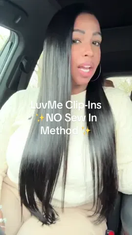 This is the method that I used to sleep in and wear my #luvme #seamless #clipins for 2+ weeks at a time without taking them out every night. It is a #sewin cheat code. #BlackTikTok #blackwomen #blackhair #bustdown #Love