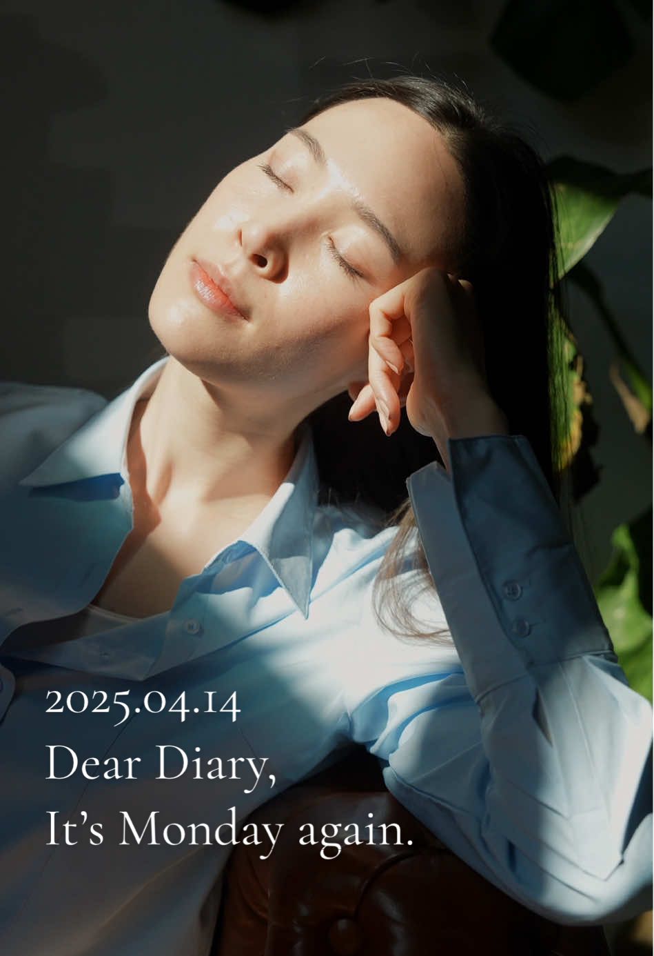 Here it is, Monday again 먼데에의 블루스  #monday  #sonyalpha  #halfkorean  #actress #koreanmodel  #dreamy  #springtime 