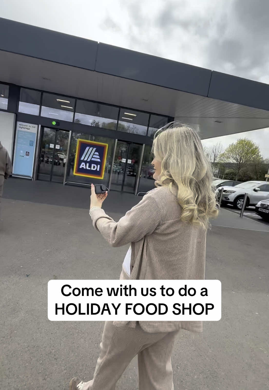 Come with us to do a holiday food shop #family 