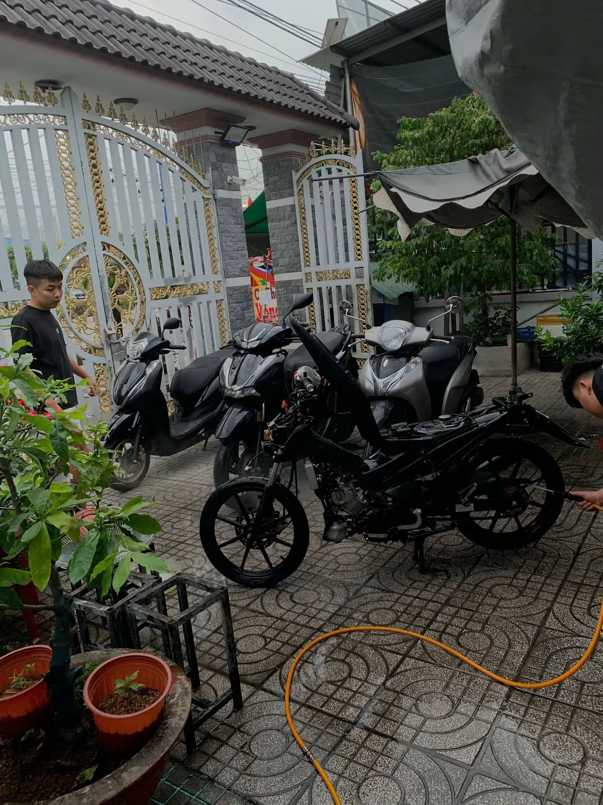 #xuhuongtiktok #sh350i  rửa xe @TNL Wash ✨
