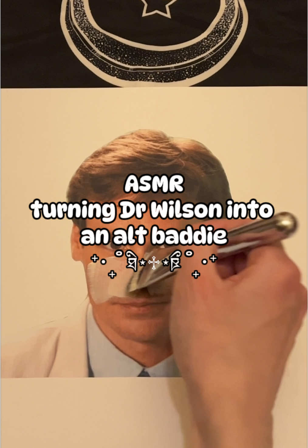 wait why is he kinda giving james charles  #asmr #makeupasmr #wilson #housemd House MD ASMR