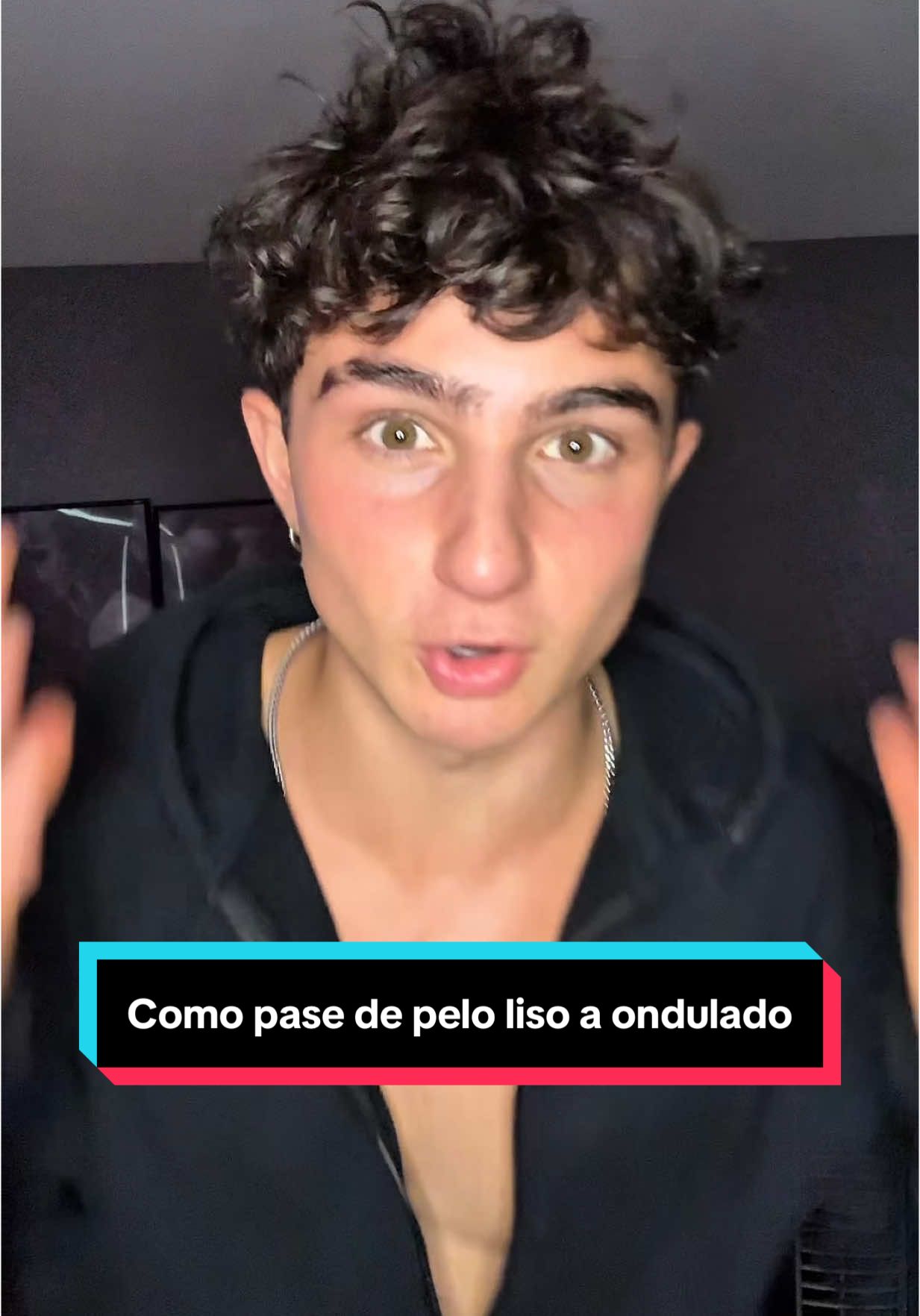 Cómo Pasé de Pelo Liso a Pelo Ondulado 💇🏻‍♂️✅  #chile #pelo 