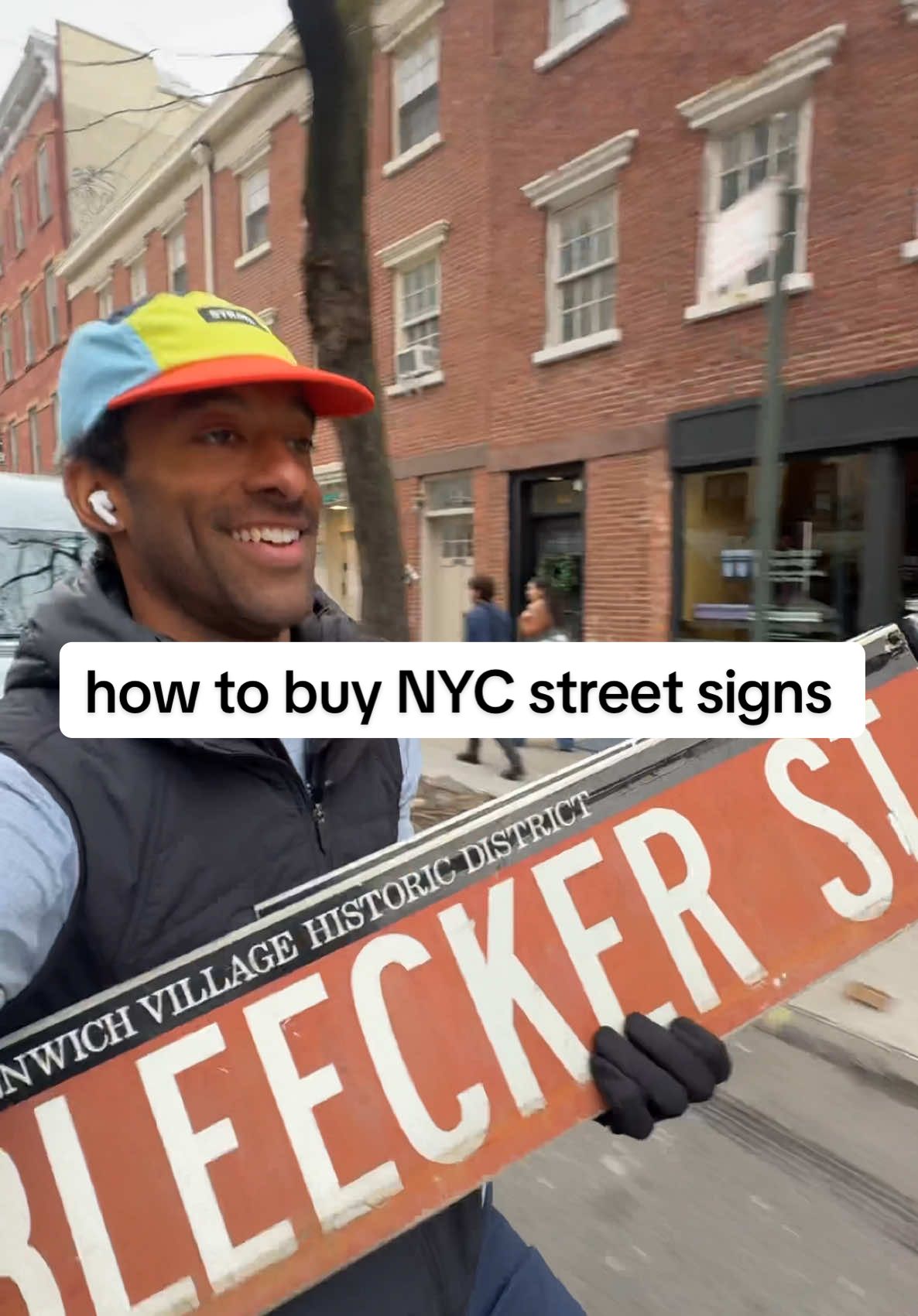 once every TWENTY FIVE YEARS they change these street signs.. if you're in NYC TODAY.. go buy one!
