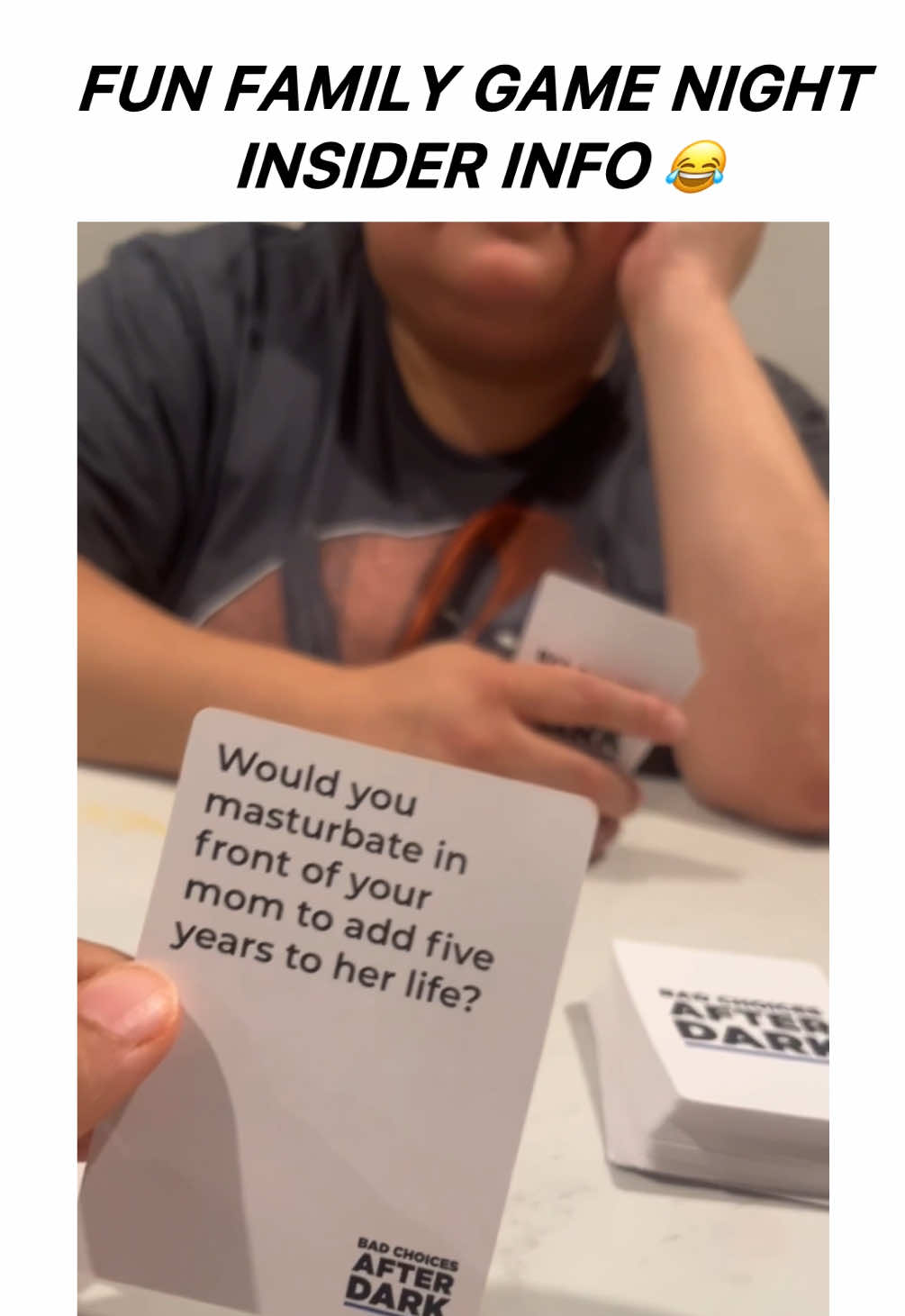 Share with your mom #mothers #mom #mothersday  #fyp #cards #badchoices #partygame #GameNight 