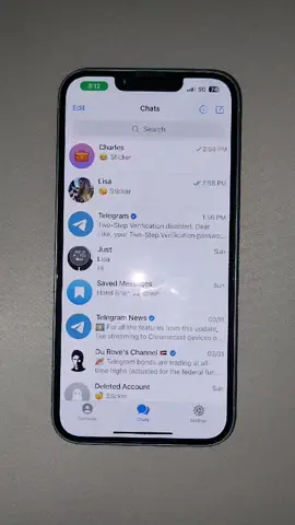 How to hide your date of birth on Telegram (IPhone)