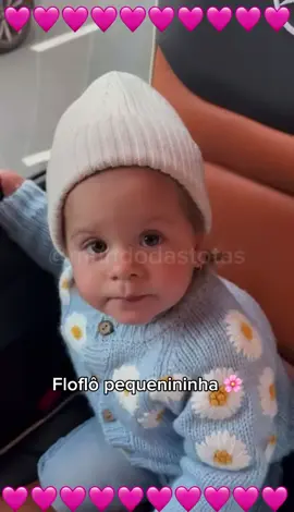 Nao aguento essa fofura 🩷🌸 #ViralCut #mariaflor #virginia #mariaalice ##floflo #joseleonardo #zefelipe 