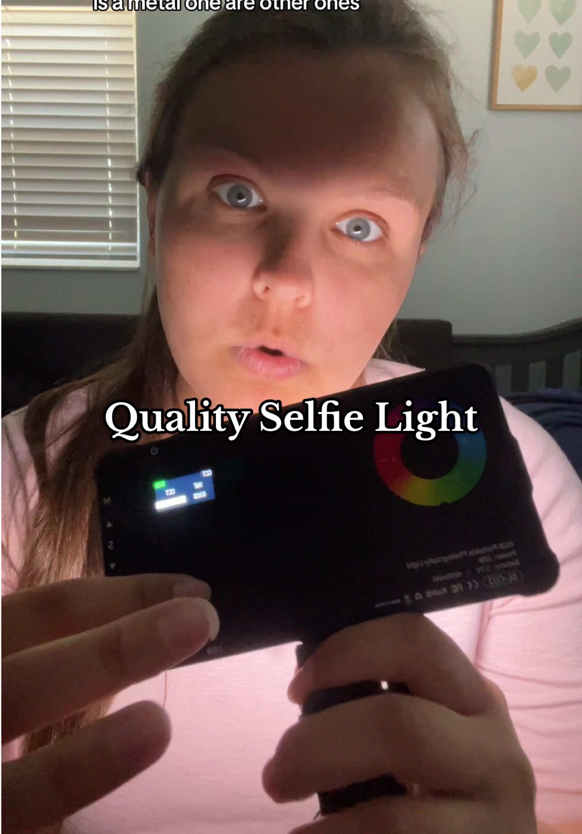 My suggestion to anyone starting Tiktok Shop or someone who needs better video lighting! #tiktokshoptips #selfielight #photographylight #contentcreatortips #lightingtips 