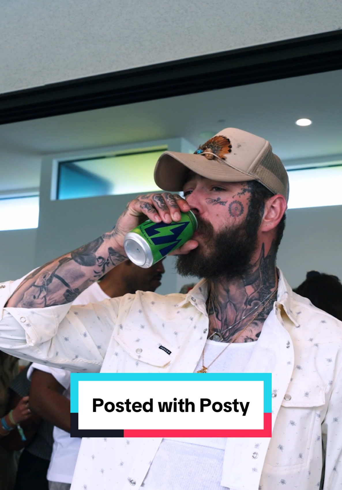 @Post Malone 🤝 poppi 🤠 it just makes sense #drinkpoppi #poppi #sodasback 
