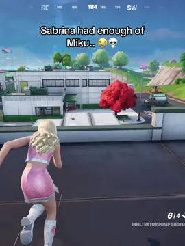 Miku thinks she fits in 😭 #fortnite #fortnitememes #fortniteclips #fyp #sabrinacarpenter #miku 