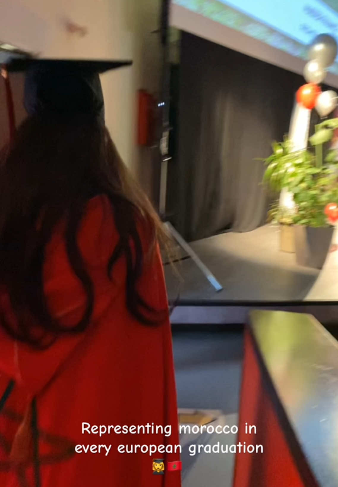 I graduated 👩🏻‍🎓 Feeling proud, grateful and blessed ✨🤍