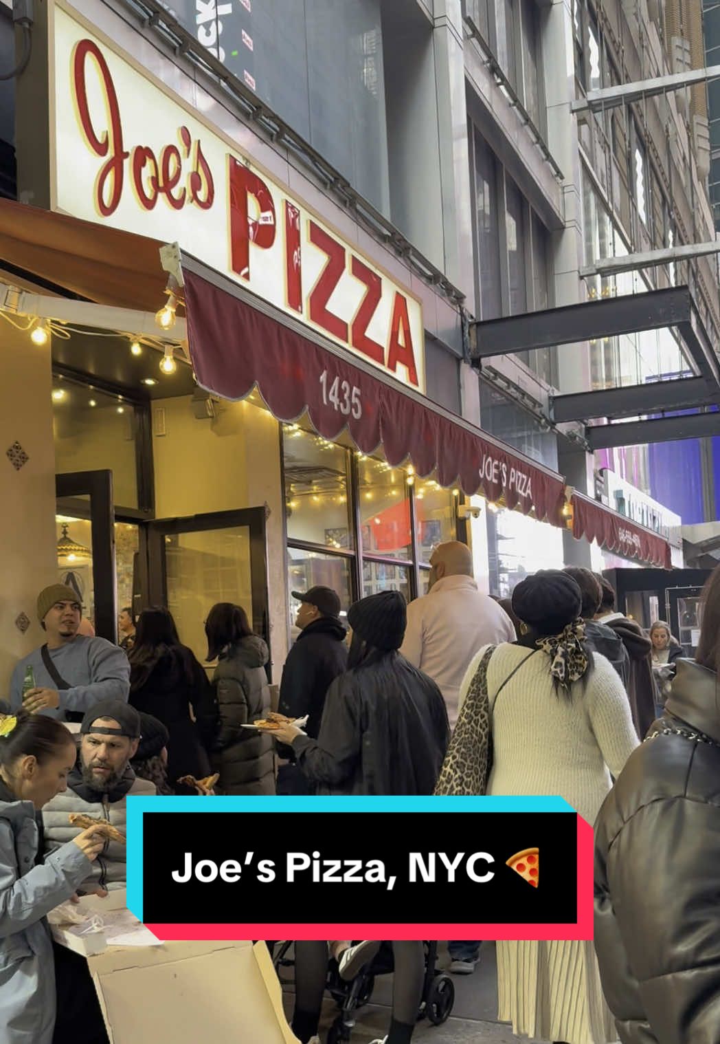 Joe’s Pizza, New York City 🍕📍 10/10 did not disappoint 🤪 #travel #traveltiktok #traveltok #america #usa_tiktok #newyorkcity #holiday #vacation #travelling #traveling #pizza #nycpizza #FoodTok #FoodLover 