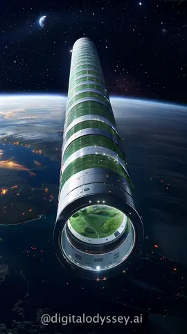 Throughout the ages, humanity has struggled with the existential question of how to safeguard Earth's magnificent biodiversity and natural wonders against the threat of extinction-level catastrophes. Humans would eventually be able to colonize other planets, but we couldn’t let Earth’s vibrant life get lost. After all, who knows if there is any other life out there?  The solution emerged 1,500 years ago from the brilliant collaboration of an astrophysicist and visionary architect: a colossal self-sustaining cylinder gravitating around Earth serving as a celestial ark. Pristine waters, majestic mountain ranges, meticulously catalogued specimens of every plant and animal species would be gathered there, create a whole new ecosystem. Within this floating sanctuary resided 15,000 carefully selected human colonists—elite minds representing the pinnacle of scientific knowledge, engineering prowess, artistic brilliance, and physical excellence. These individuals were chosen not merely for their exceptional abilities to forge a thriving civilization among the stars, but for their genetic potential to birth generations of extraordinary intellects destined to carry forward humanity's greatest ambitions. Should Earth face annihilation, these sky-dwellers would bear the heavy responsibility of returning to their ancestral home, reintroducing its lost biodiversity, and guiding the rebirth of human civilization from the ashes.  Yet this grand design holds a fundamental uncertainty: what binds these descendants to honor their forebears' sacred mission? What prevents them from abandoning a devastated Earth to its fate, choosing instead to pursue their own destiny among distant stars, breaking their chains tying them up to the world that conceived them? #fyp #foryou #scifi #space 