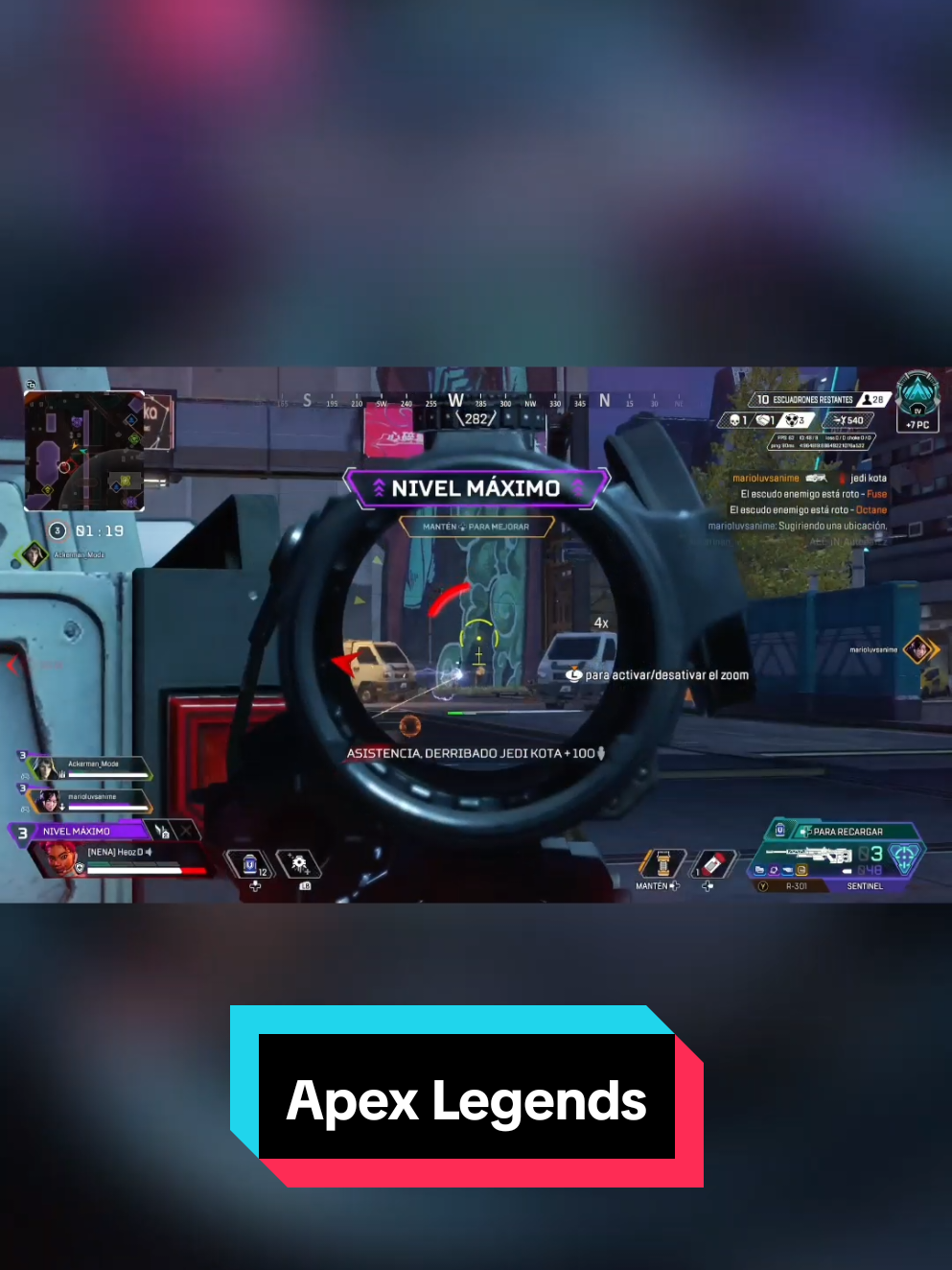 No va a pasar nadaaaa • #CapCut #apexlegends #apexlegendsclips #GamerGirl #gamerentiktok