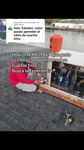 Respuesta a @SERPI1986 ¿Quieres aprender sobre cuartos fríos? Empieza con cursos, mucha práctica y certifícate. ¡Todo se puede!” #cuartofrio #hvac #hvactechnician #tecniairesguillen #sanpedrosula #refrigeracionindustrial #refrigeracionindustrial #honduras🇭🇳 #airesacondicionados 