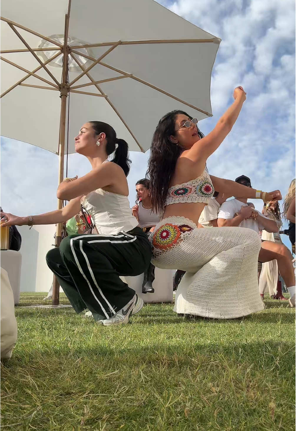 BTS of the @Revolve festival ✨ #Ad #Advertisement #Revolvepartner   