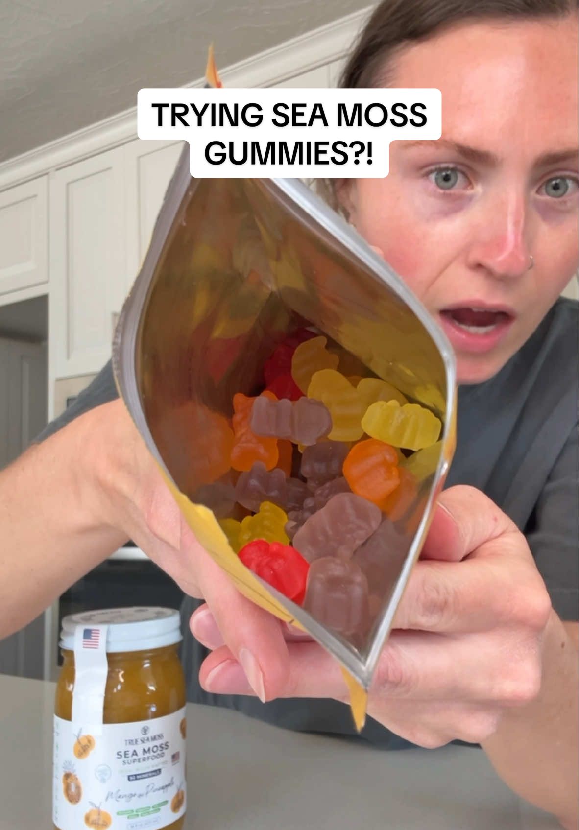 these sea moss gummies?! if you didn’t want to try the gel… this is for you 👀 @trueseamoss #seamoss #trueseamoss #seamossgel #supplements #vitamins #SelfCare #gummies #healthyhabits #morningroutine #tiktokshopfinds #tiktokshopcreatorpicks 
