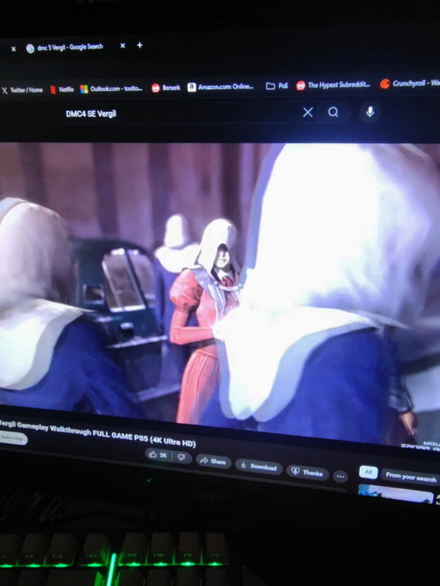 Who motivated Vergil enough. #dmc #devilmaycry #devilmaycry5 #devilmaycry4 #Dante #Nero #vergil #berserkdad 