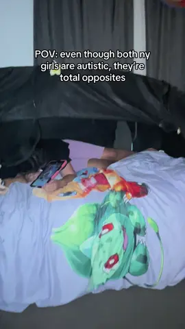 Ones very very emotional and I don’t mean just when she’s sad. She is either extremely happy or extreme sad/angry.. Aliyah on the other hand is chilling, doing what makes her happy 👌 #mum #mumsontiktok #autismawareness #autismacceptance #autismmum #autismfamily #autismmomlife #autismmomlife #autismfamily #mumsoftiktok #meltdown #meltdownsarenottantrums #mumlife #mumsontiktok #fyp #specialneedsmom #fyp 