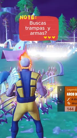 Regalando Trampas y Armas  en Salvar el mundo #fortnite #gamerentiktok #fyp
