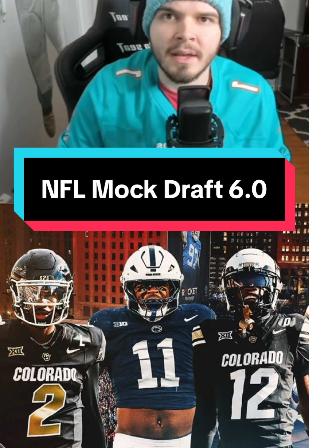 NFL Mock Draft 6.0 #nfl #nfltrending #nflviral #mockdraft #trending #nfldraft 
