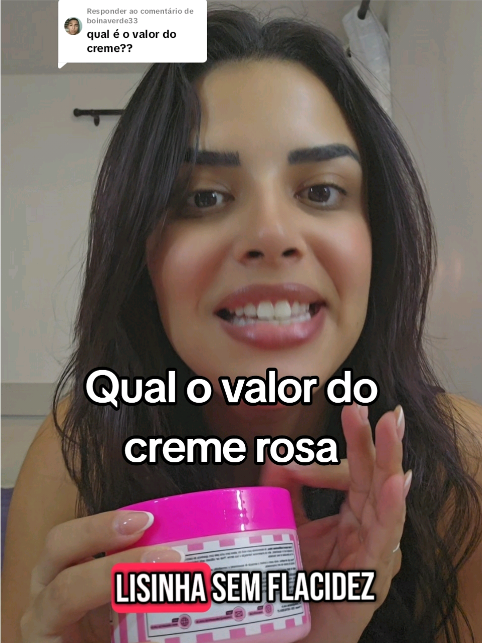 Respondendo a @boinaverde33 creme rosa que está acabando com as minhas estrias  #brasil #mulheres #lipedema #termogenico #autocuidado #flacidez #celulite #autoestima #cremerosa #estrias #foliculite 