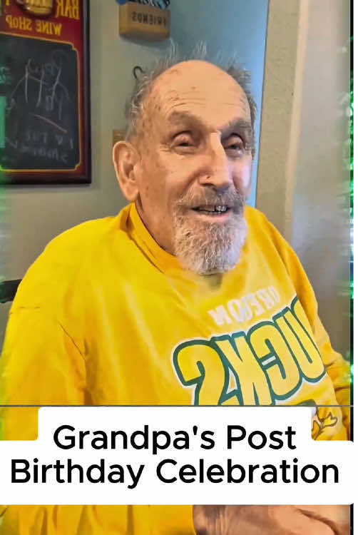 Grandpa’s 93rd Birthday party didn’t happen as planned. But luckily everything is fine now #family #grandpa #dementia #alzheimer #caregiver #grandfather #dementiaawareness #birthday 