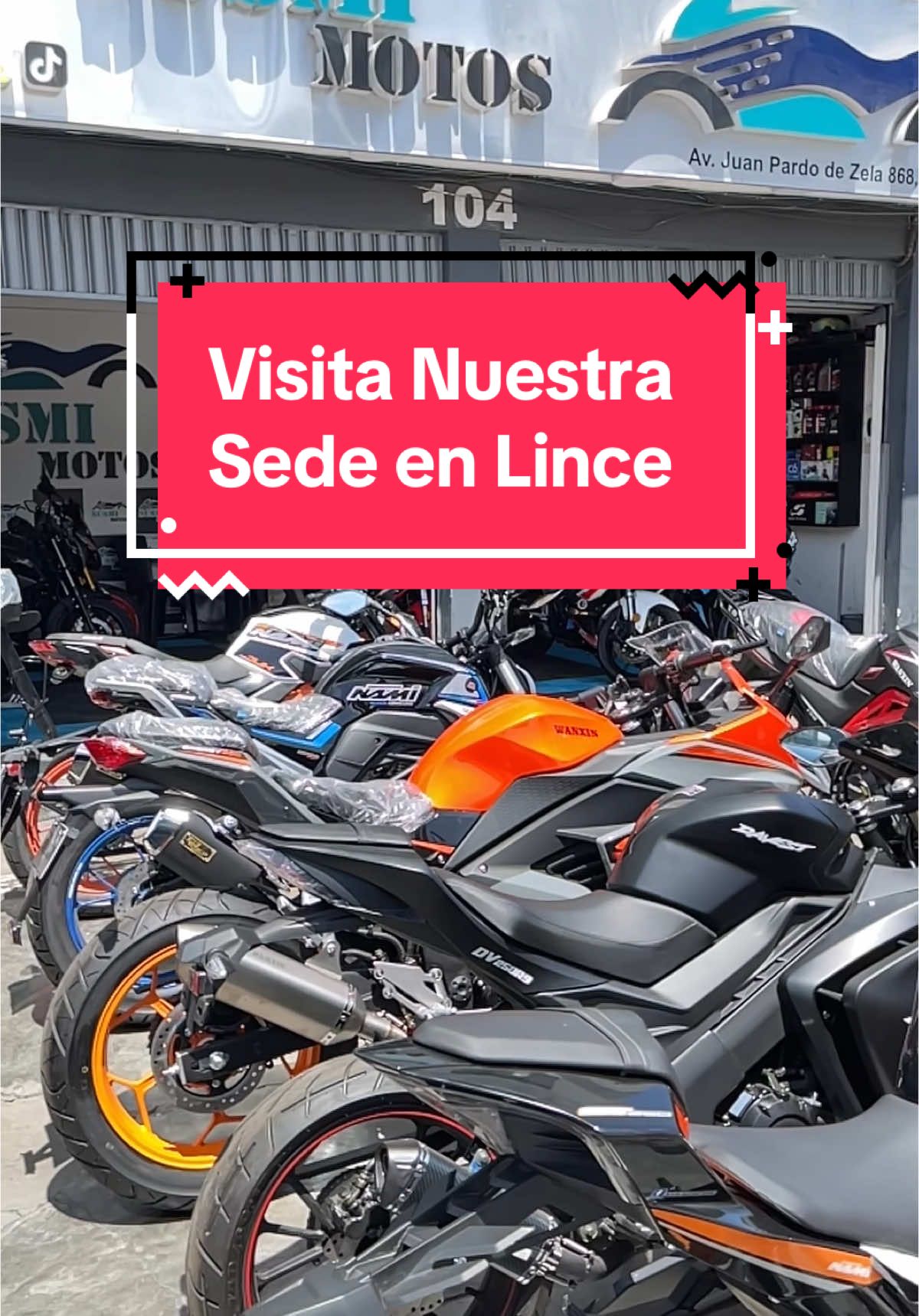 Visita nuestra Sede de lince Av. Pardo de Zela Nro. 868 - Lince #motos #financiamiento #susmimotos #moteros #biker #motofinanciada #motosdeportivas #novedades 