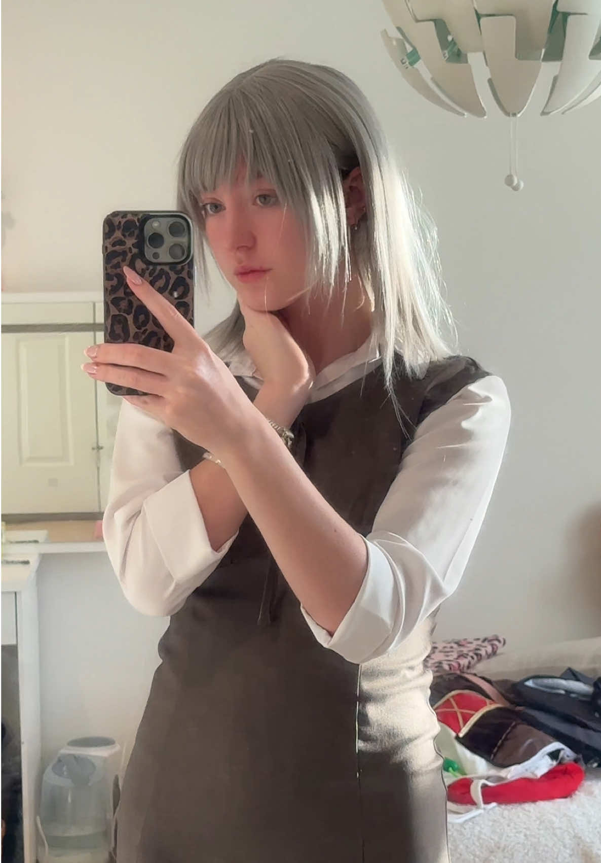 quick fami/ death devil try on :) #kitagawangel #luxumine #cosplay #csm #fami #deathdevil 