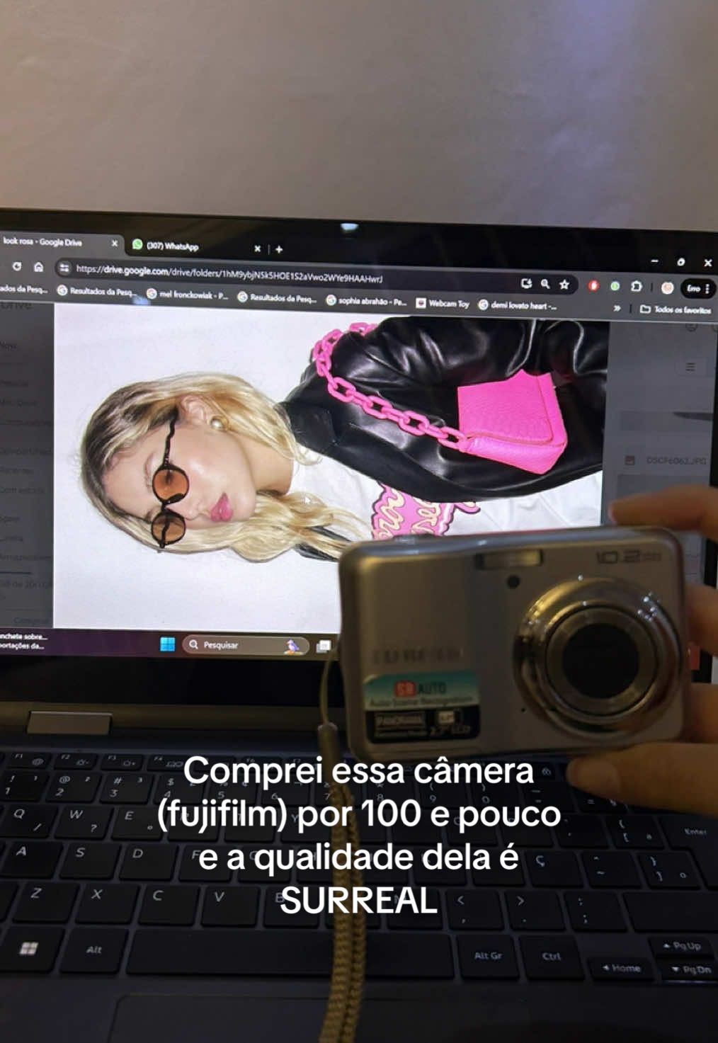 JURO!!! PERFEITA DMS!!! #cybershot #camera #fuji #fujifilm #fyp 