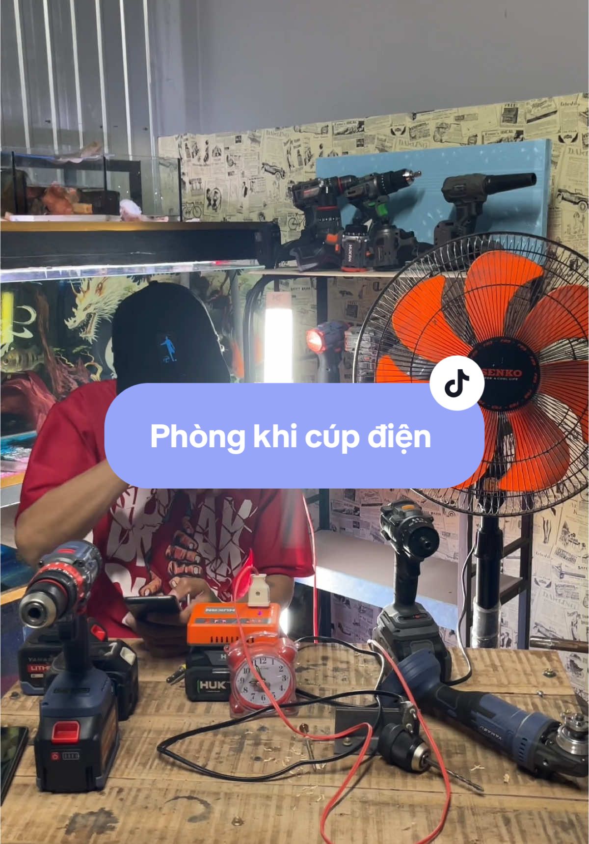 Trả lời @dinhanh3957 phòng khi cúp điện @Sơn Ađu 