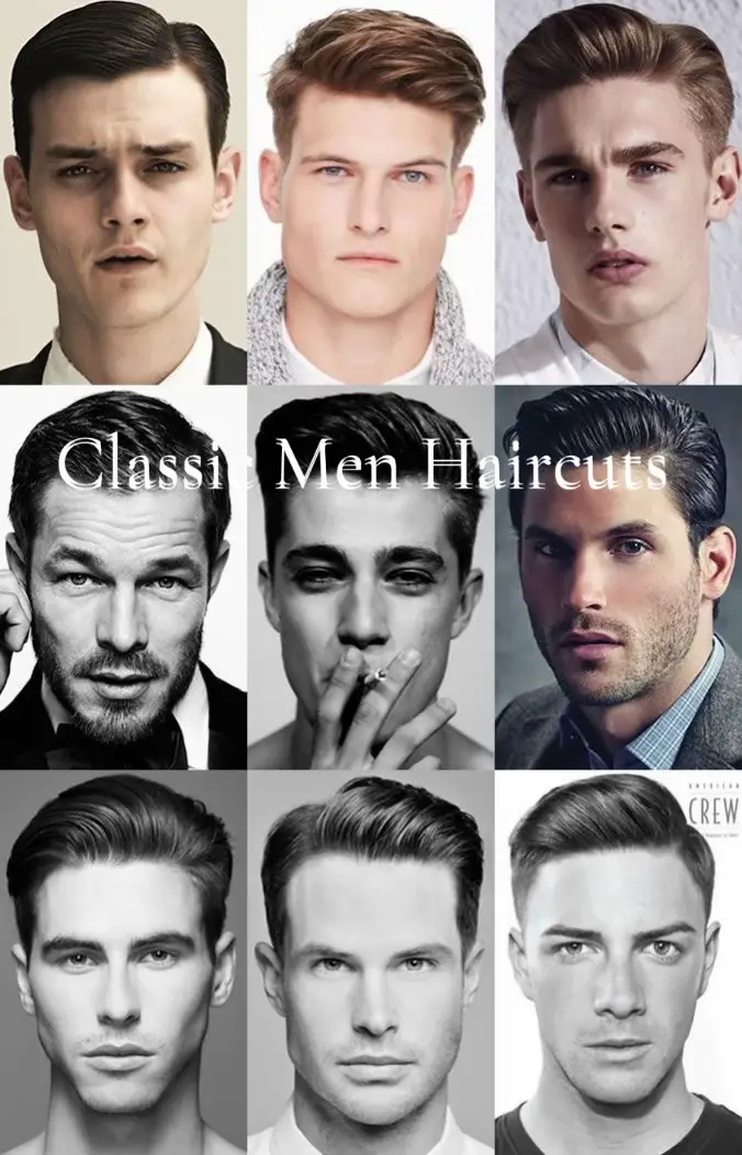 5 classic hairstyles for men.Follow for more. #tranding #fyp #viralvideos #men #menhairstyle #gentleman #TikTokFashion#classy 