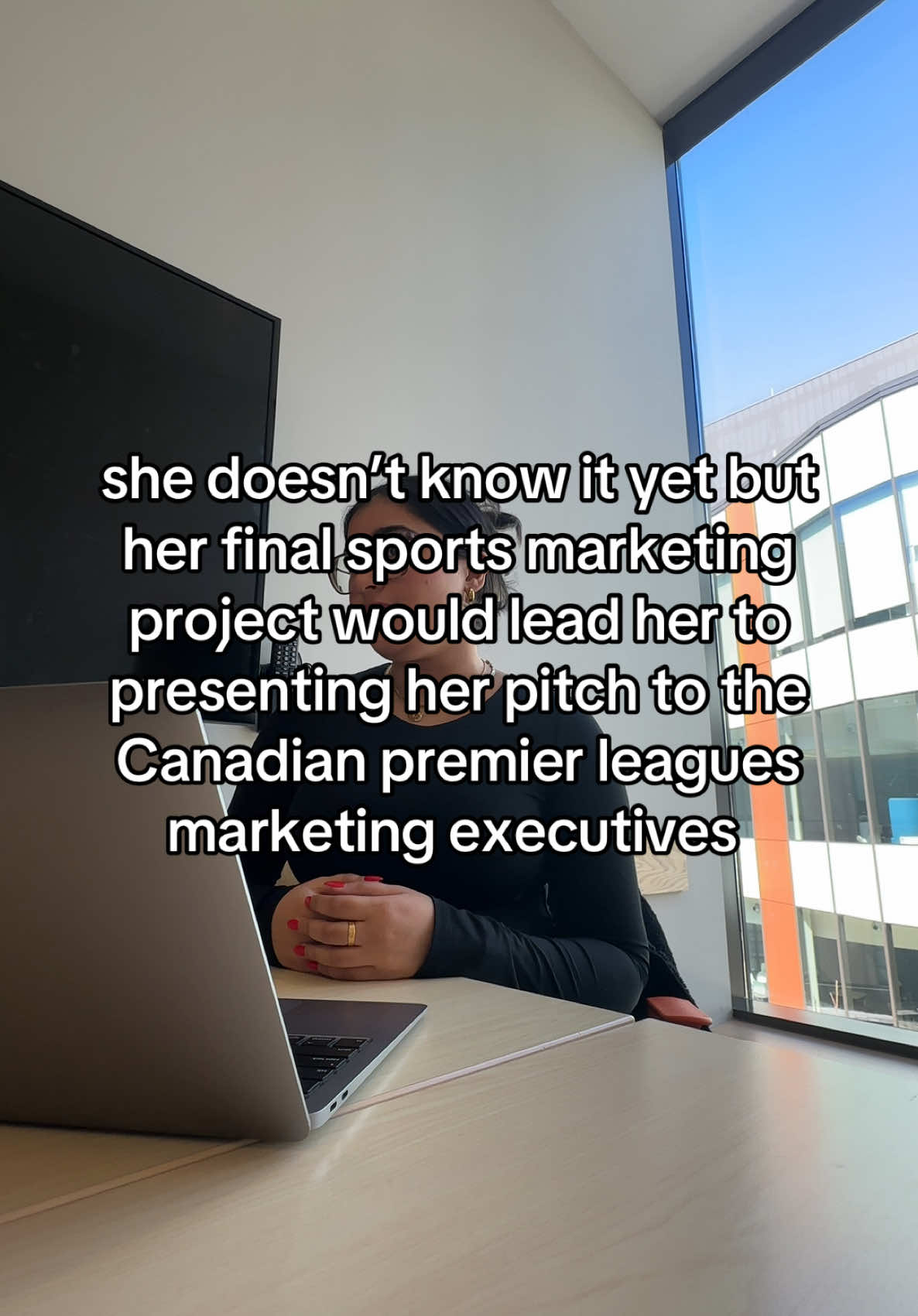 …and we placed in the top 3🤩✨  #uni #womeninsports #sportsmedia #sportspartnership #cpl #unistudent #tmu #sportscontentcreator 