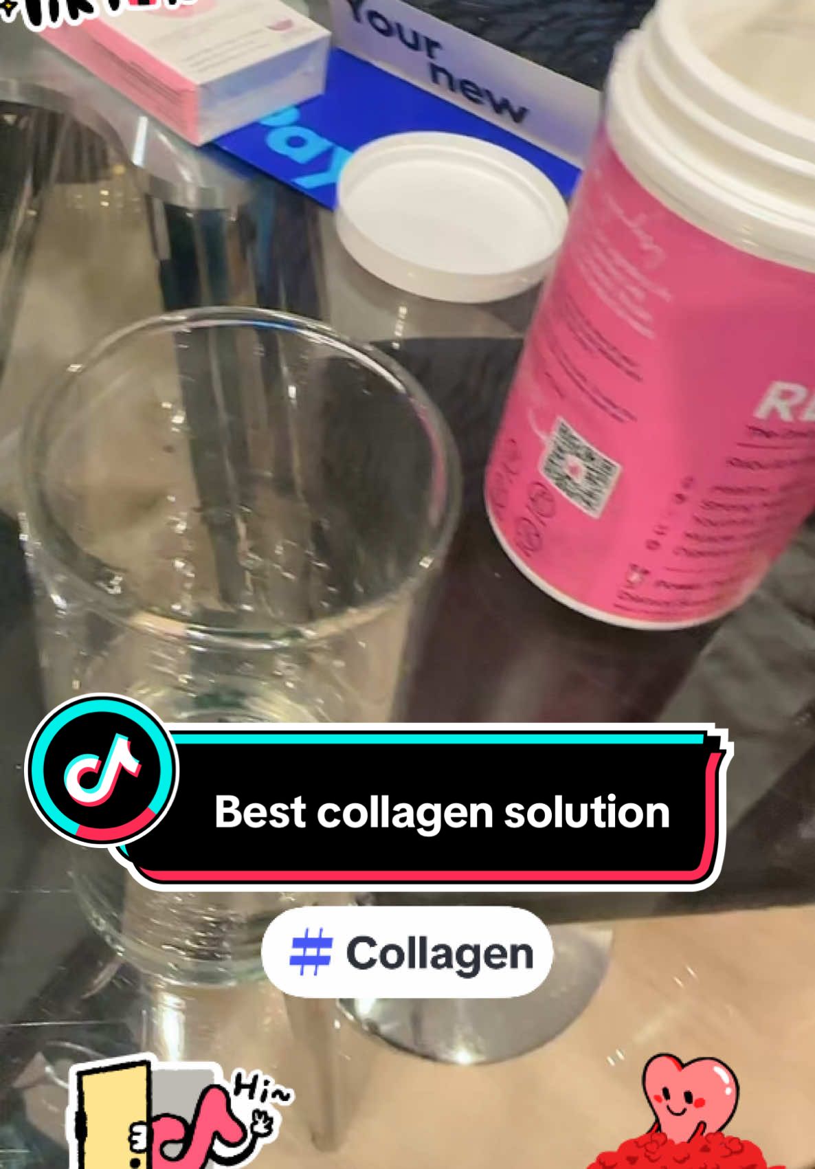 Get your daily dose of the right daily collagen solution, the rebuild, this product is going to have you looking and feeling younger. You’re gonna show stronger hair and nails, healthier joints, and bones. Your skin is gonna look useful and radiant and it’s gonna definitely help your gut and digestion health.#fyp #collagen #healthy #wellness 