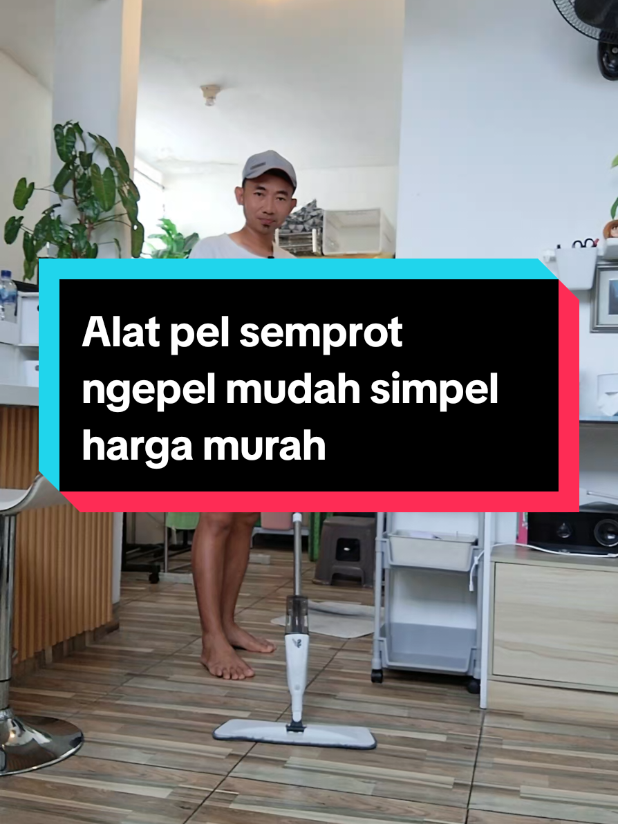 alat pel semprot ngepel mudah simpel #pelan #alatpel #alatpelsemprot #cuantanpabatas #wibgajian 