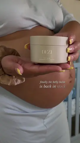 This @deziskin belly balm has been wonders to my belly! So rich in formula and absorbs so well! Have used it since the start of my pregnancy, so now 8 months and no stretch marks yet! #pregnantlife #pregnanttiktok #stretchmarks #bellybalm #deziskin #MomsofTikTok #expectingmom #pregnancy 