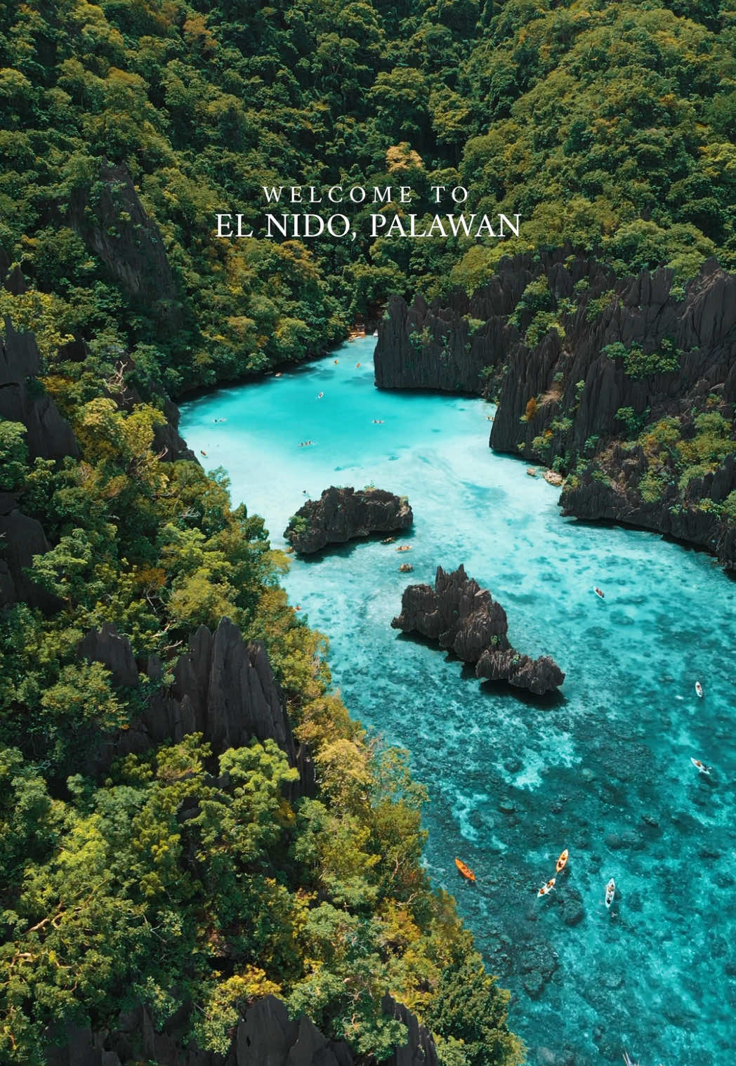 Welcome to El Nido, Palawan, Philippines 🇵🇭 Book your El Nido adventure via Klook use code NICKOM5KLOOK Destinations: Big Lagoon Shimizu Island Secret Lagoon Seven Commando Beach Pinagbuyutan Island Entalula Island Snake Island Cudugnon Cave Cathedral Cave Papaya Beach Hidden Beach Secret Beach Talisay Beach Helicopter Island Cadlao Lagoon Las Cabanas Dolarog Beach #philippines  #elnido #palawan #biglagoon #pinagbuyutanisland #cadlaolagoon #helicopterisland #entalulaisland #lascabanas #snakeisland #earthofficial #voyaged #discoverearth #the_ph  #beautifuldestinations  #itsmorefuninthephilippines  #LovethePhilippines #goph #sinopinas #lonelyplanet #tlasia #topdestinationsph  #condenasttraveller  #beautifulmatters #southeastasia  #travelphilippines  #travelph  #djiphilippines #philippinestravel  #instatravel  #fyp 