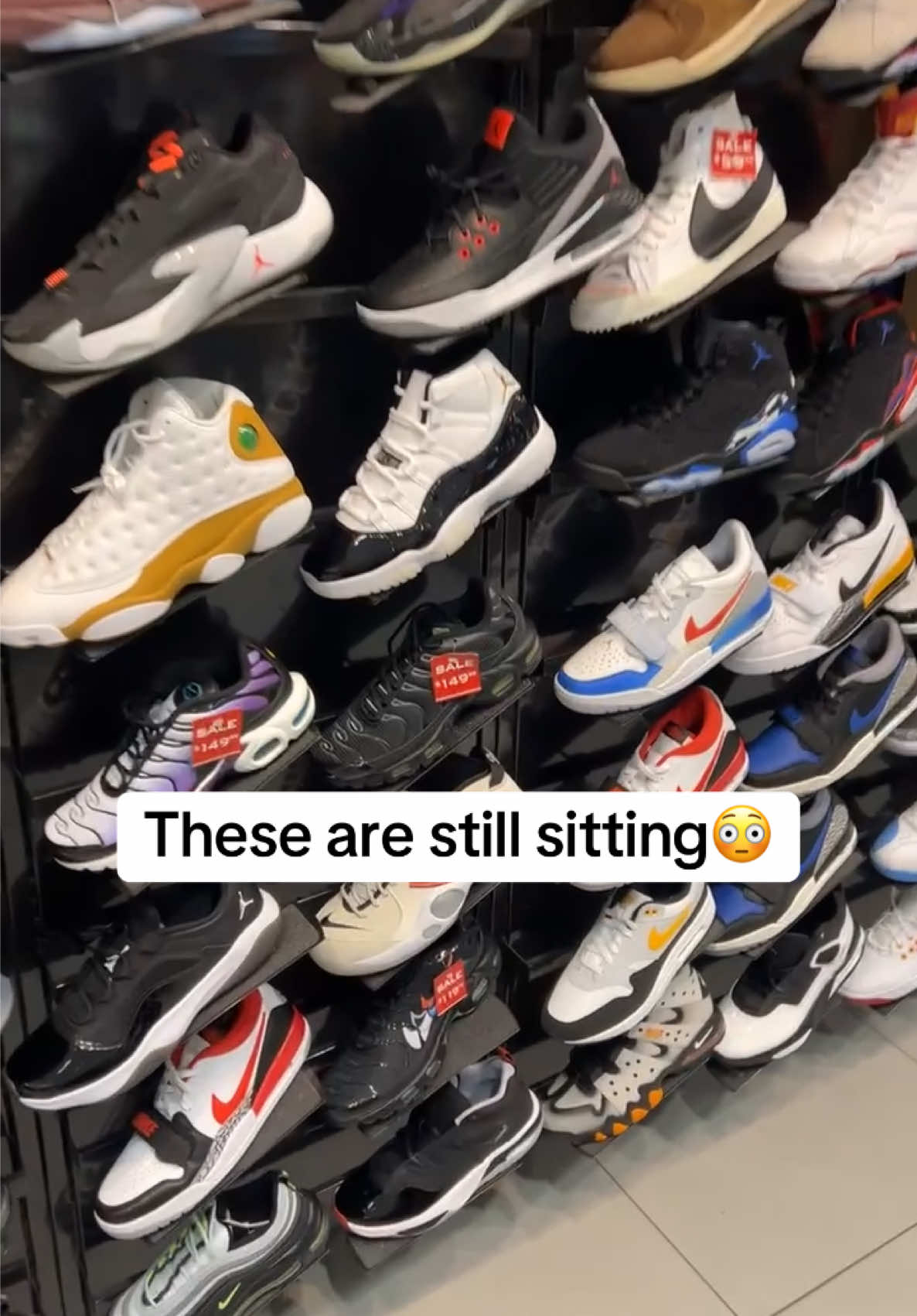 Sitting at Footlocker🔥 #sneakerhead #sneakers #fy #foryou 