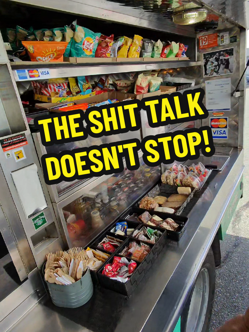 I love my job.  #Coffee #lunchtruck #chuckwagon #roachcoach #garbagetruck #canteentruck #foodbusiness #customers #foodservice #fooddelivery #industrial #food #Foodie #foodiesofinstagram #Relationship #people ##peoplebusiness #reaction #trashtalk 