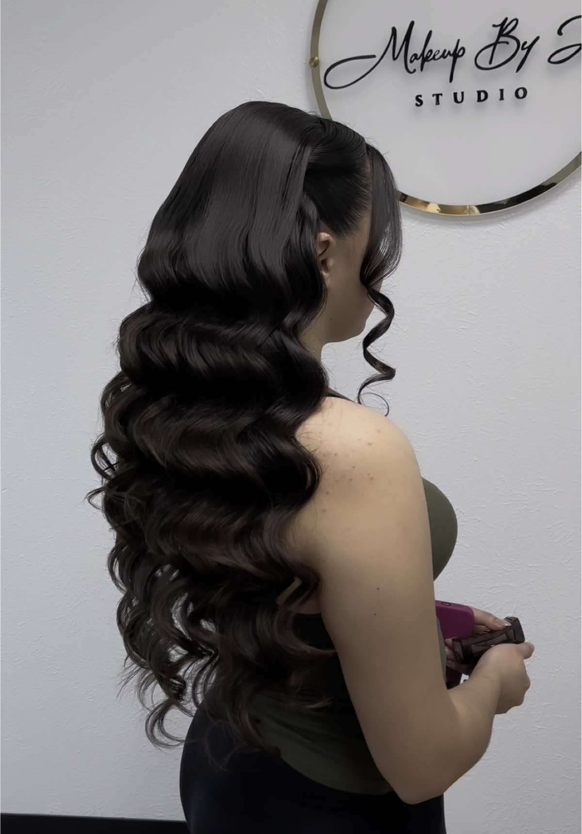 arréglate ponte bonita ✨ #houstonhairstylist #hairstylist #waveshair #ondascabello #peinadosocial #houstonmua #paratii #fypppp 