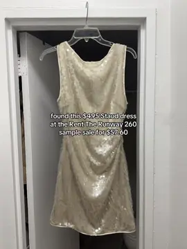 I’m in my summer sequins era like just picture me on vacation with a tan I CANNOT wait #260samplesale #renttherunway #renttherunwaysamplesale #staud #nycsamplesale #sequinsdress 260 sample sale, rent the runway sample sale, Staud dress, nyc sample sale @260SampleSale @renttherunway @STAUD 
