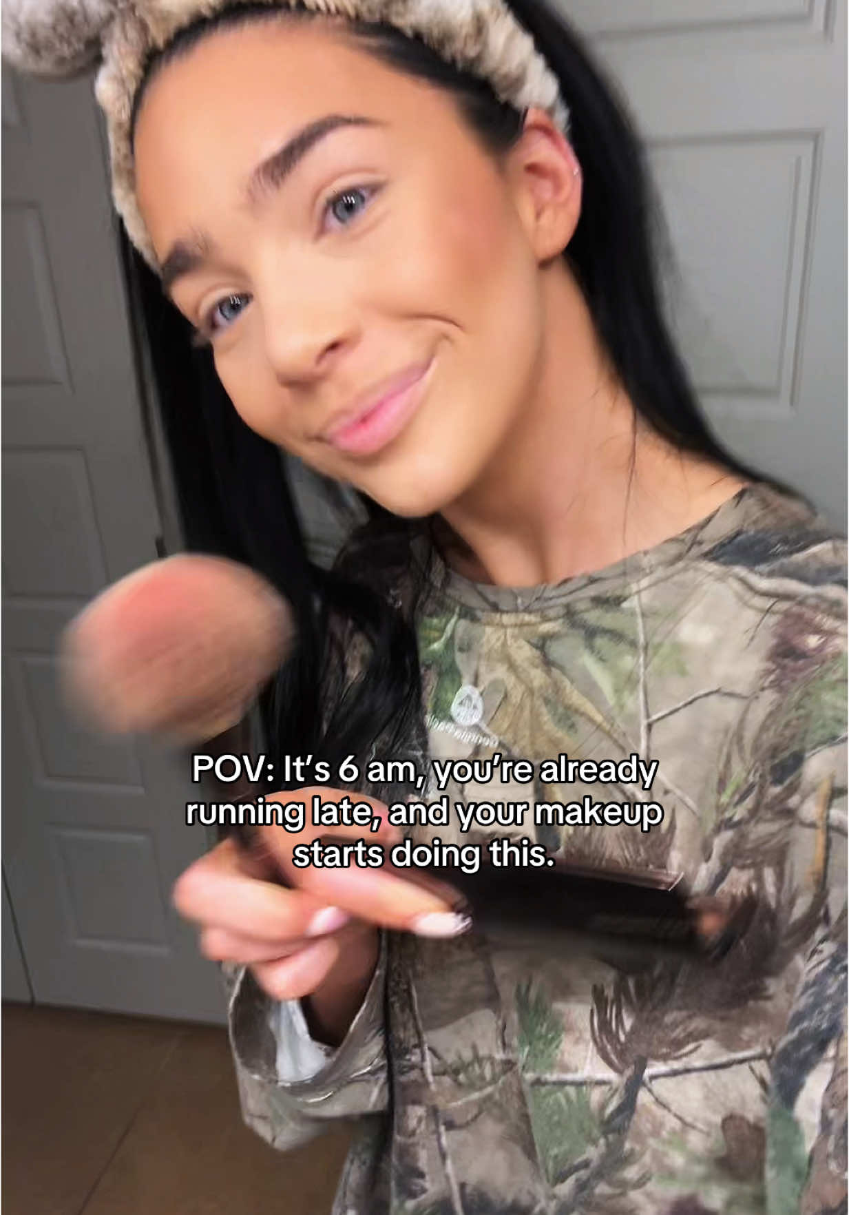 Like why just that spot? I don’t understand. #makeup #grwm #facecard #makeupproducts #makeuptutorial #dyedhair #hairtok #blackhair #outfitinspo #trending #sound #hairdye 