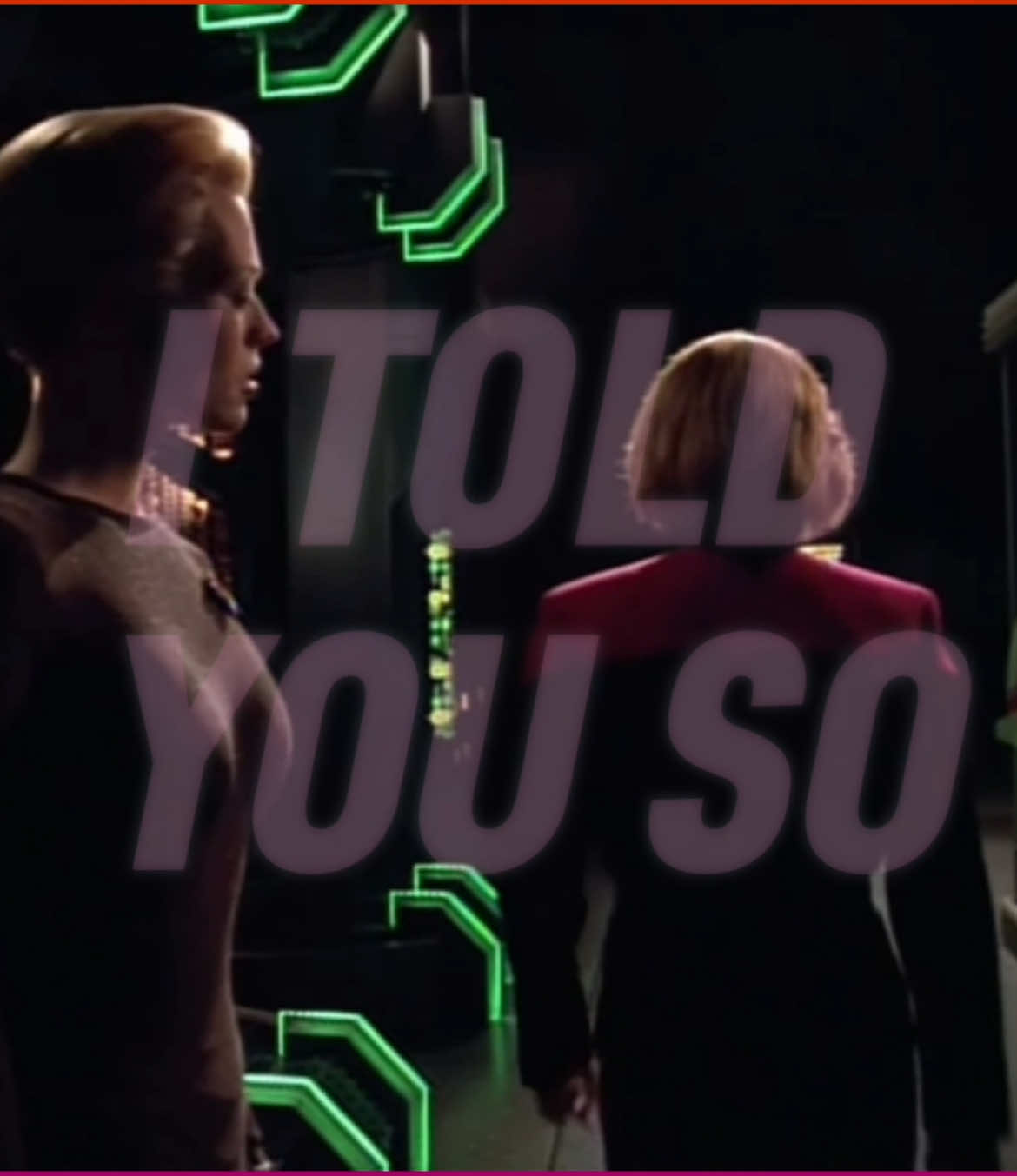 Seven of nine is the most relatable representation of lesbian comphet and I will not let any haters tell me otherwise #startrek #wlw #startrekvoyager #startrekedit #janeway #sevenofnine #sapphic #sapphicromance #kathrynjaneway 