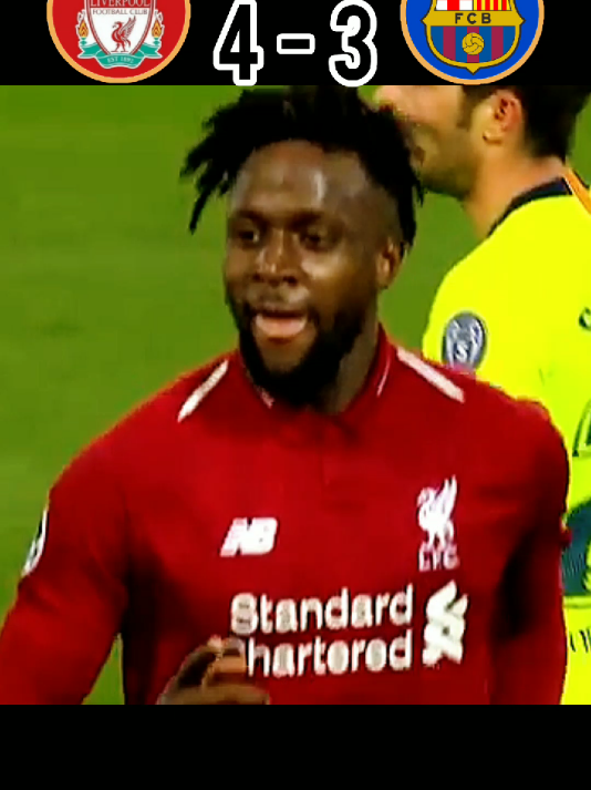Barcelona 🇪🇦 VS 🏴󠁧󠁢󠁥󠁮󠁧󠁿 Liverpool. Epic Comeback. #barcelona #liverpool #championsleague 
