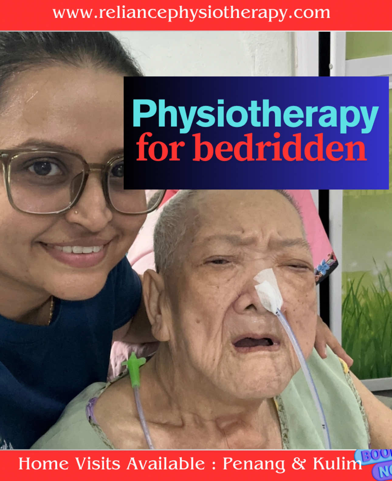 “Even in a hospital bed, hope can rise again. Physiotherapy brings life back, one gentle movement at a time.” Hashtags: #BedriddenCare #PhysiotherapyMatters #StrokeRecovery #MovementIsMedicine #HealingJourney #ElderlyCare #ReliancePhysiotherapy #HomeCarePhysio #NeverGiveUp #tiktokhealth 